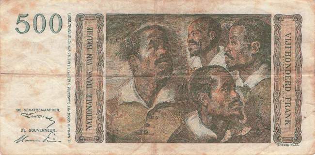 500 Franc 1952 p.130a-1